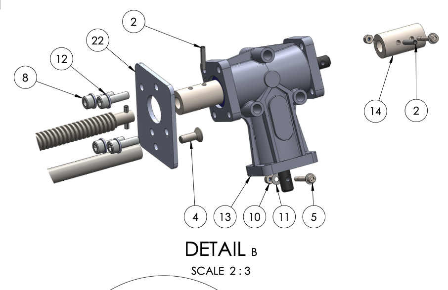 ISO 4762 M3x20 (cutted from x35)