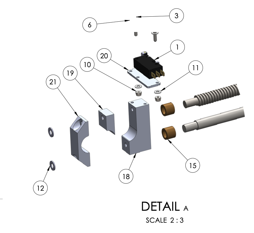 Engine frame mount A-1