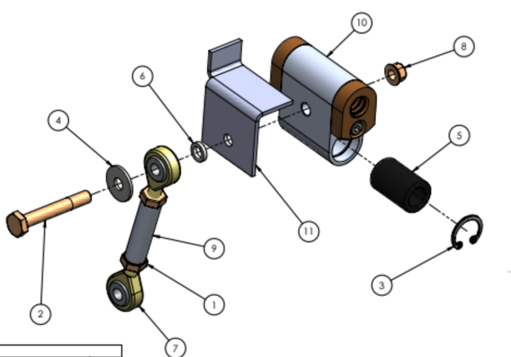 AN4 Bolt Undrilled (1/4-28)