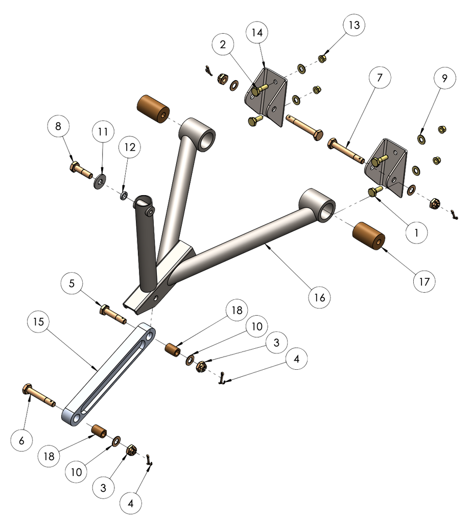 AN4 Castle Nut (1/3-28)