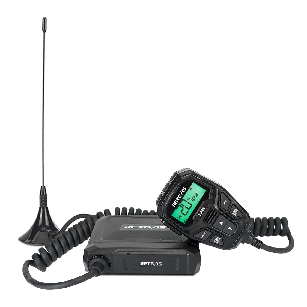 Integrated tail radio antenna