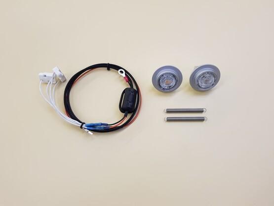 Landing lights led with spring (2010)