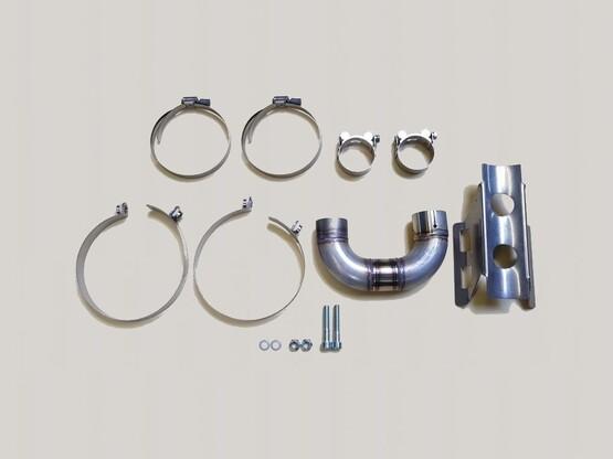 Mounting kit back silencer 914