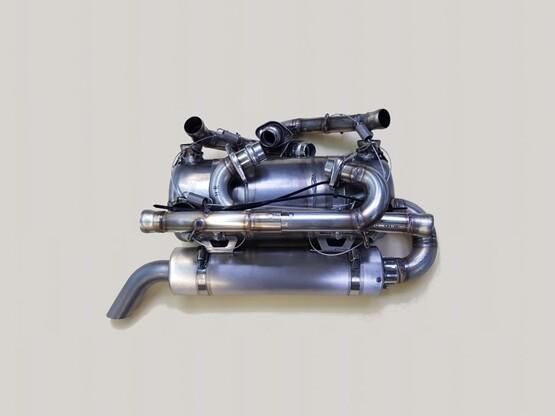 Exhaust system 912 with after silencer (2010)
