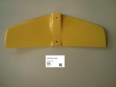 Keel tube fin painted