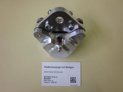 Brake calipers with brake pad (2010)