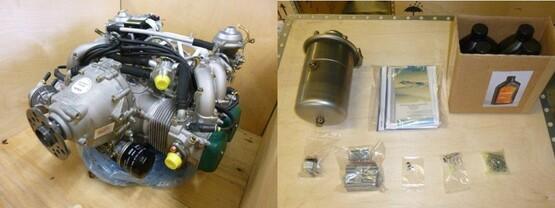 Motor rotax 912 ULS configured AG