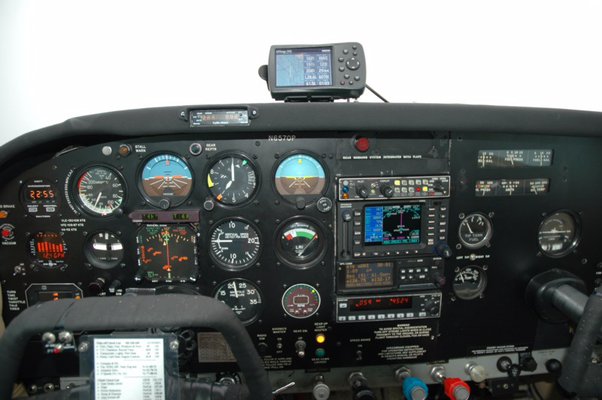 Cockpit panel insert analog instrument (2010)