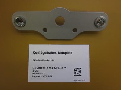 Wheelspat bracket kit