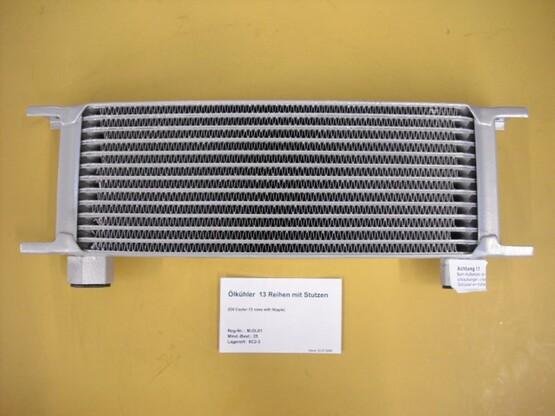 Oil cooler 13 rows with nipple (2010)