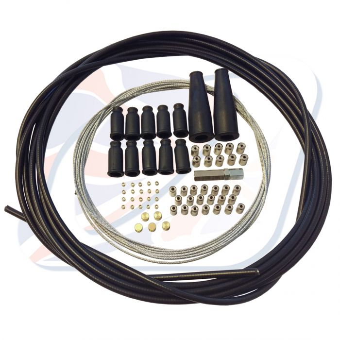 Throttle cable set