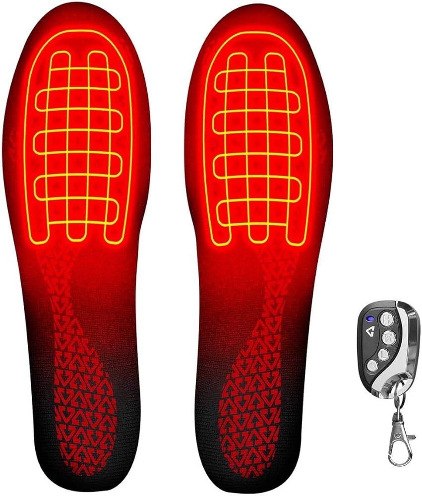 Garbing heated sole