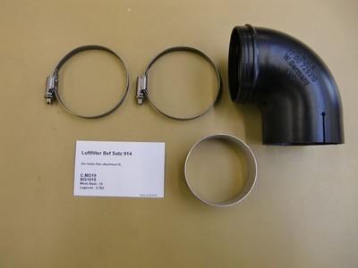 Air intake filter attachment 9