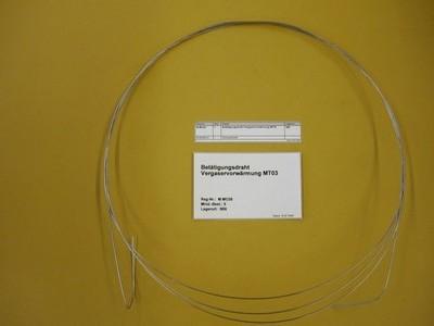 Control cable carb heating non water version
