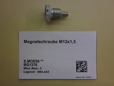 Magnetic drain plug