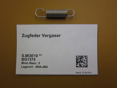 PN tension spring carburetor