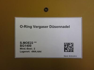 O-rin carburetor jet needle