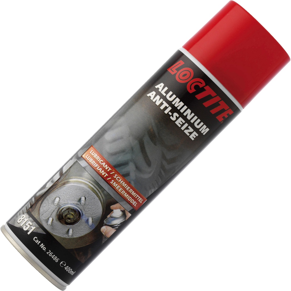 Aluminum anti seize spray