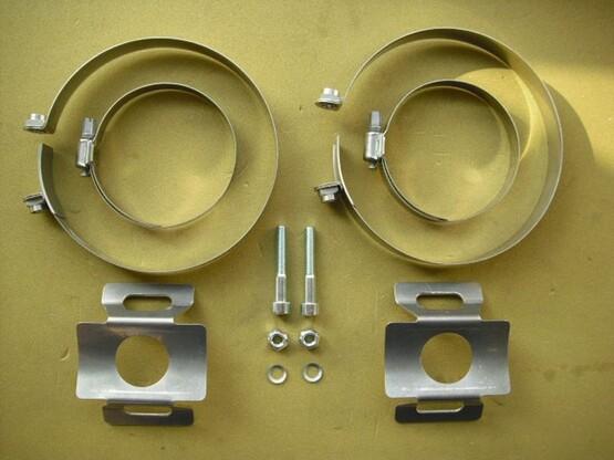 mounting kit back silencer 912