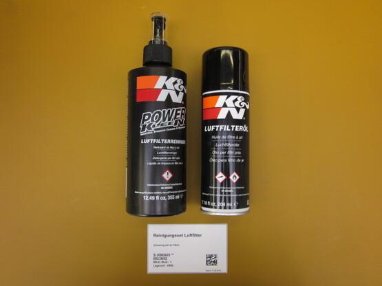 Cleaning set air filter