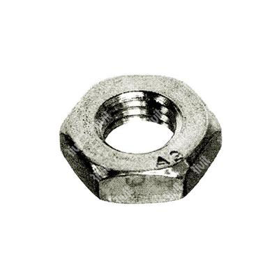 LOW HEXAGON NUT M6 UNI 5589 6S ZN