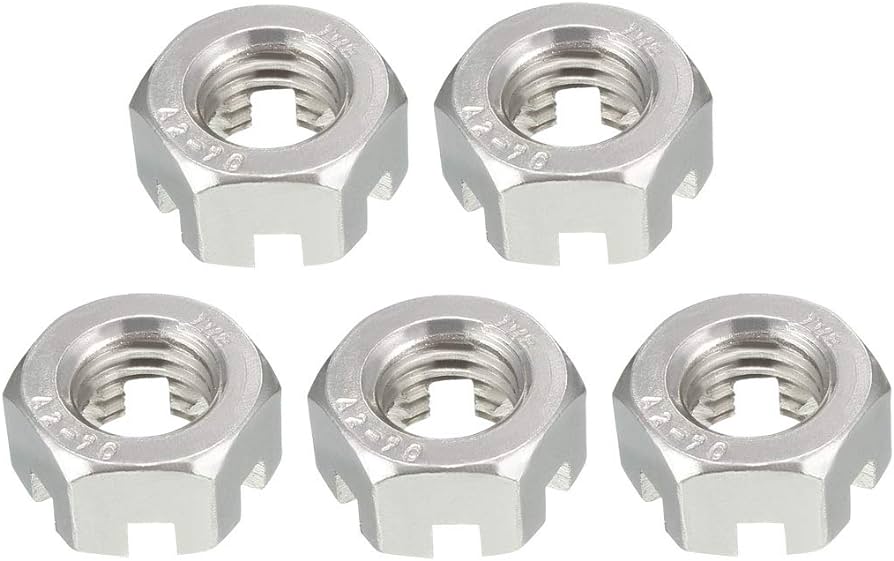 HEXAGON CASTLE NUT M10 / CASTLE HEXAGON NUT M10