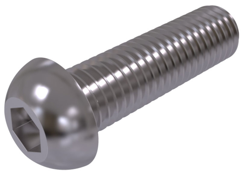 SCREW TCBEI FL M6X40 ISO 7380 10,9 ZN