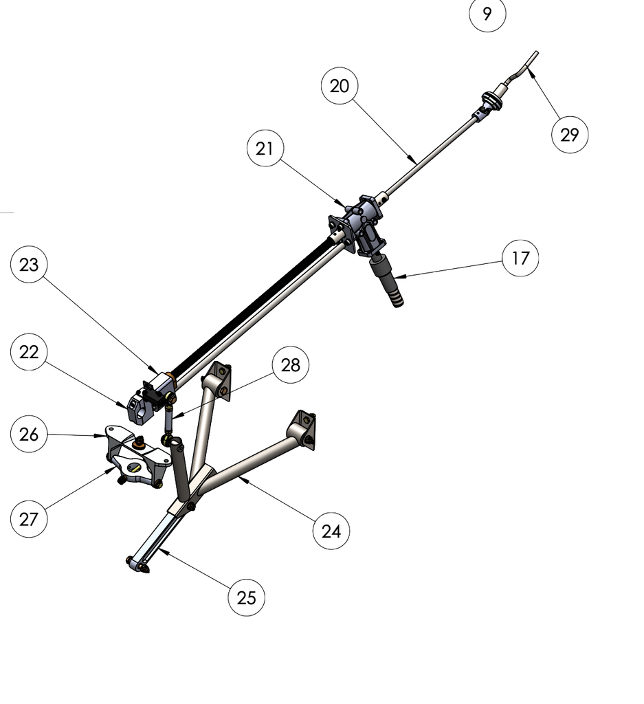 Actuator Fork Assembly