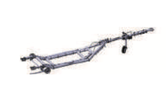 Bent towing bar