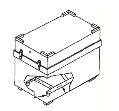 Tail Gear Box/Tail Rotor Drive Wooden Case