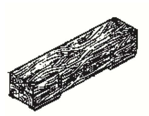 Drive Shaft Wooden Container
