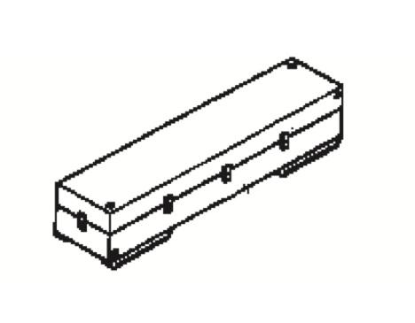 Drive Shaft Metallic Container