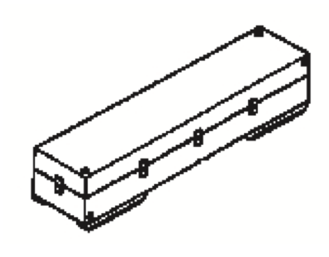 1 Blade Metallic Container