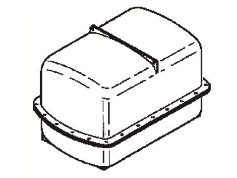 Tail Gear Box/Tail Rotor Drive Metallic Container