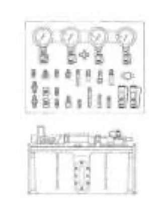 Hydraulic Air Accessories Suitcase