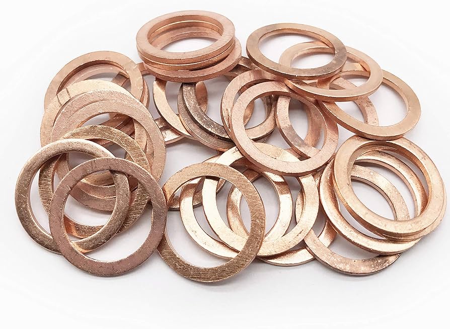 Copper washer M18