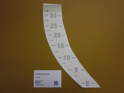 Labeling fuel tank right side (2010)