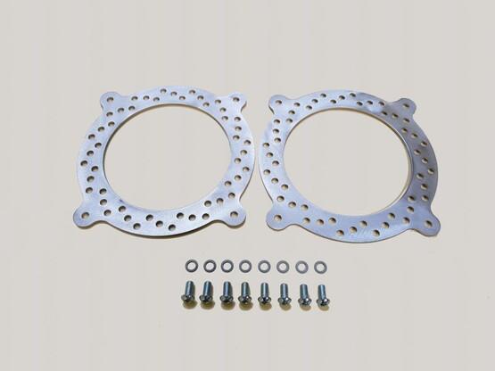 Brake disc set