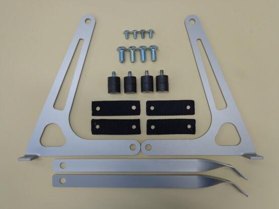 Bracket kit radiator rear position (2010)