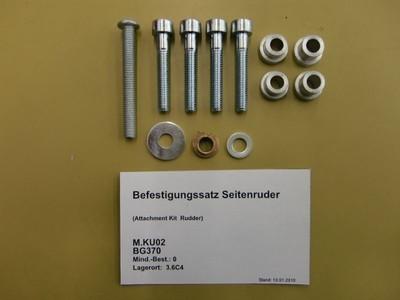 Attachment kit rudder (2010)