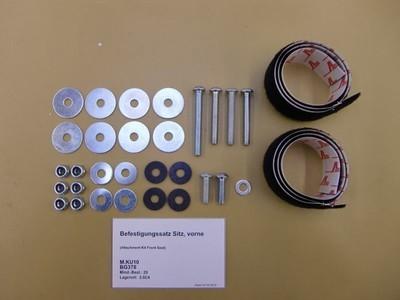 Attachment kit front seat (2010)