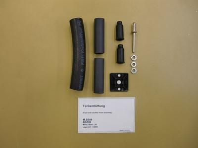 Attachment kit throttle / choke bowdenline (2010)