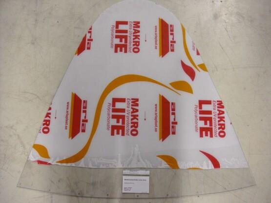 Windscreen front 3mm (2010)