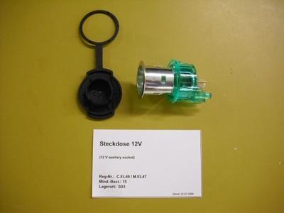 12V auxiliary socket (2010)